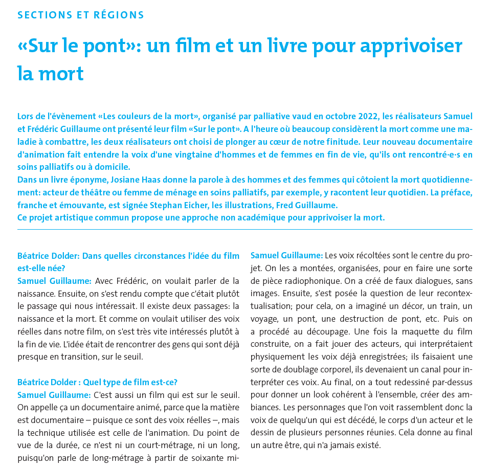 Article palliative ch